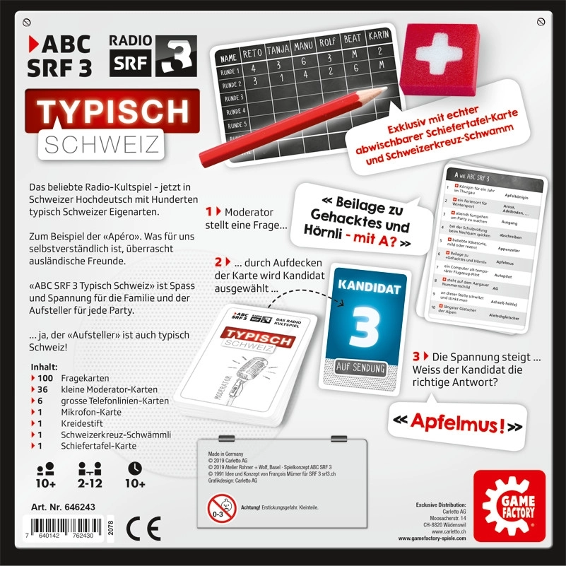 ABC SRF 3 - Typisch Schweiz