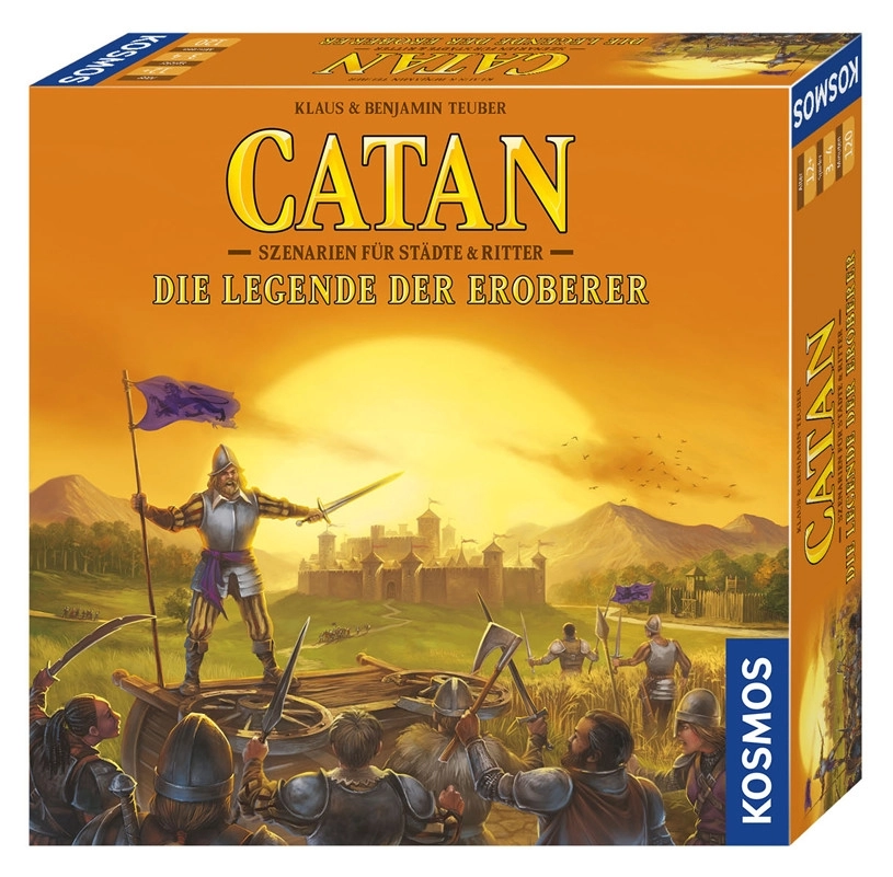 Catan Erweiterung - Die Legende der Eroberer - Szenarien für Städte & Ritter