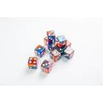 Galaxy Series - Mars - D6 Dice Set 16 mm (12 pcs)