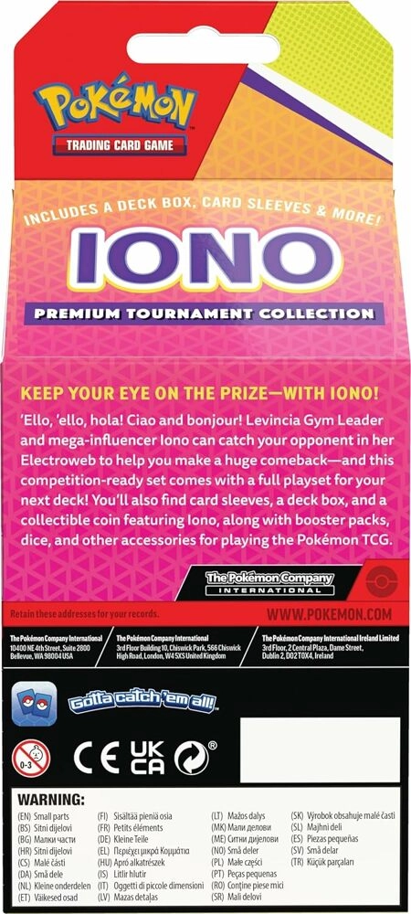 Pokémon Iono TCG Premium Tournament Collection - EN