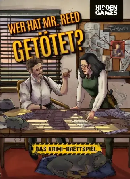 Hidden Games Krimi-Brettspiel: Wer hat Mr. Reed getötet?