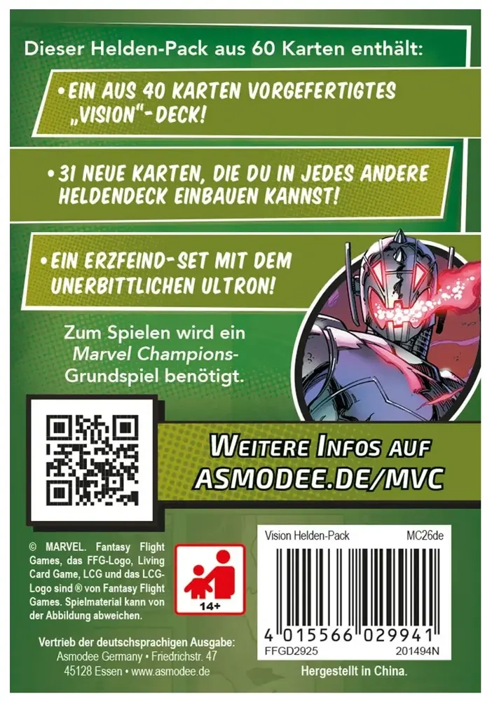 Marvel Champions Kartenspiel Erweiterung - Vision