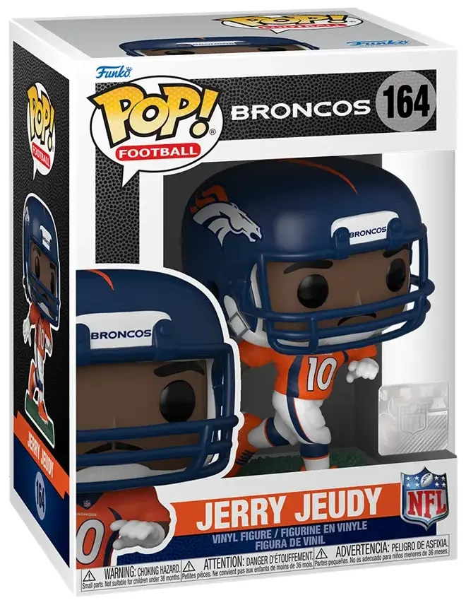 Funko POP! NFL: Broncos- Jerry Jeudy (Home Uniform)