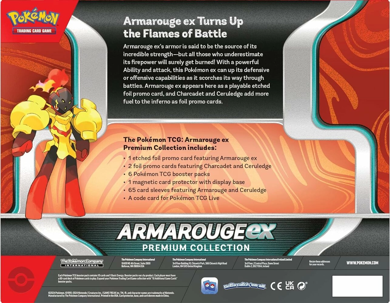 Pokémon Armarouge ex Premium Collection - EN