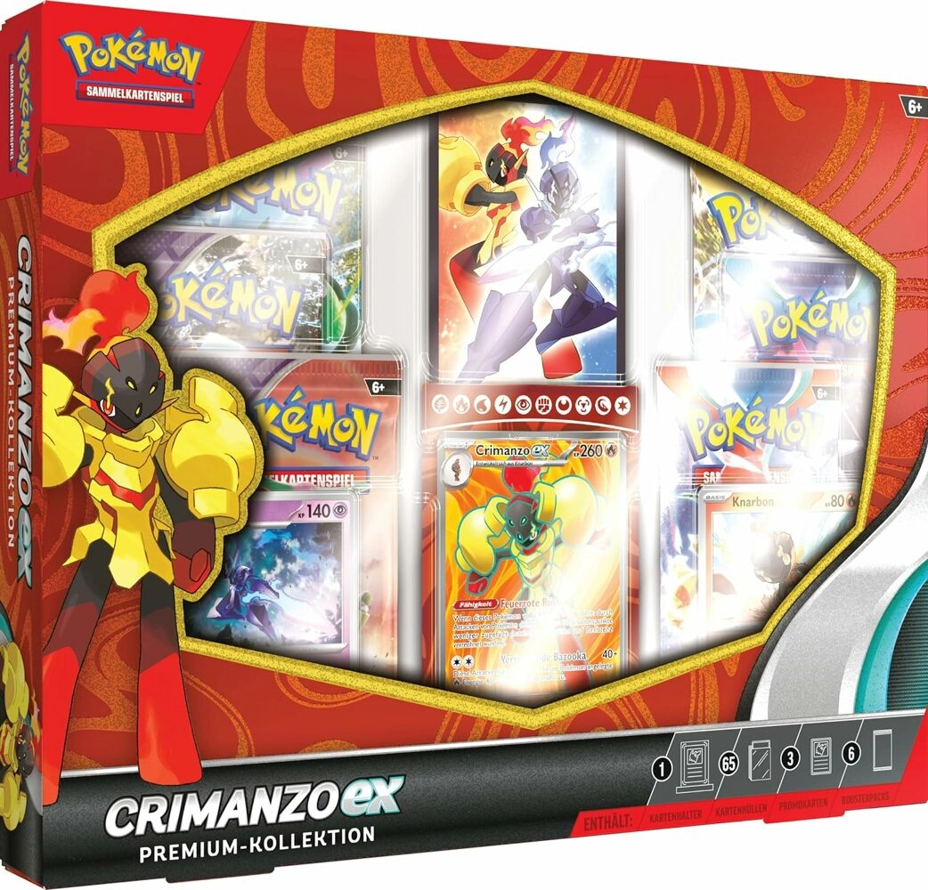 Pokémon Crimano ex Premium Kollektion - DE