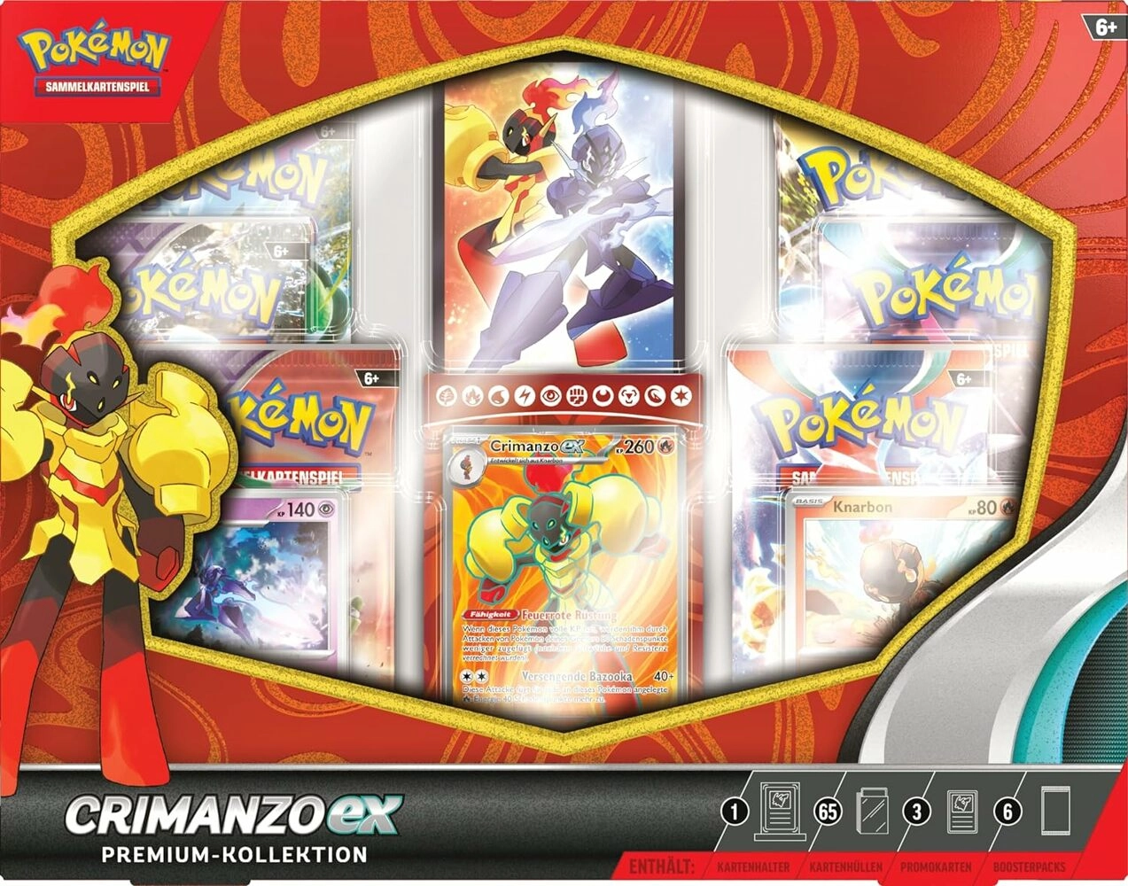 Pokémon Crimano ex Premium Kollektion - DE