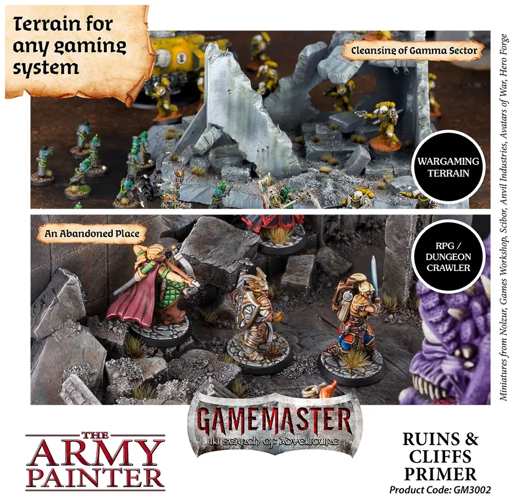 Terrain Primer - Ruins & Cliffs (Gamemaster)