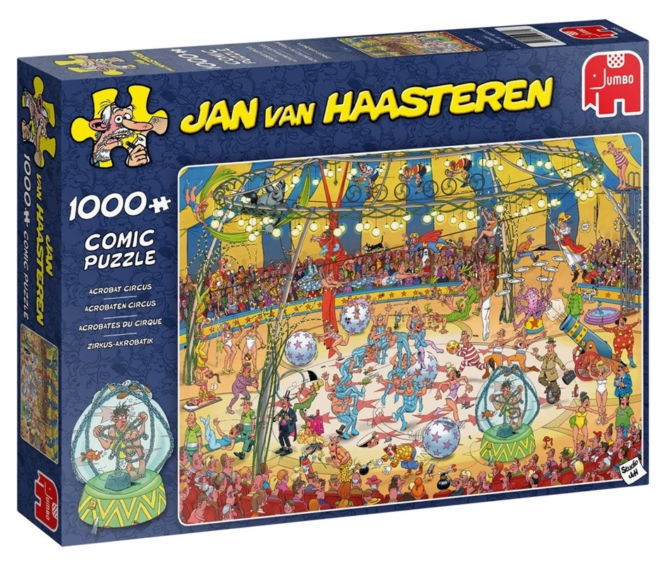 Zirkus-Akrobatik - Jan van Haasteren