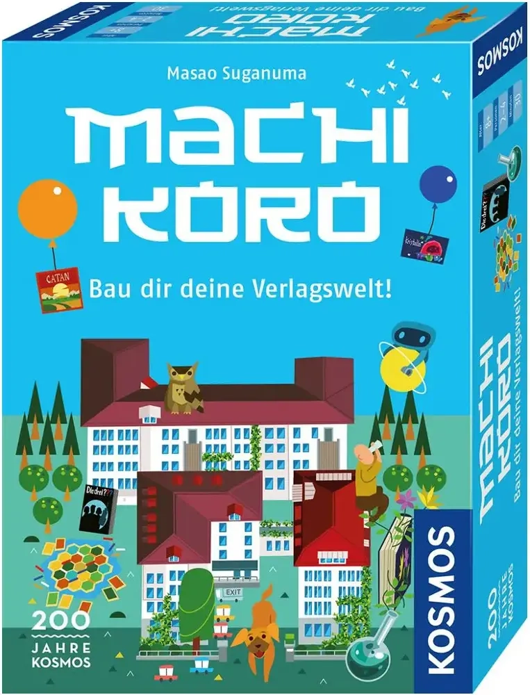 Machi Koro - Bau dir deine Verlagswelt (Jubiläumsedition)