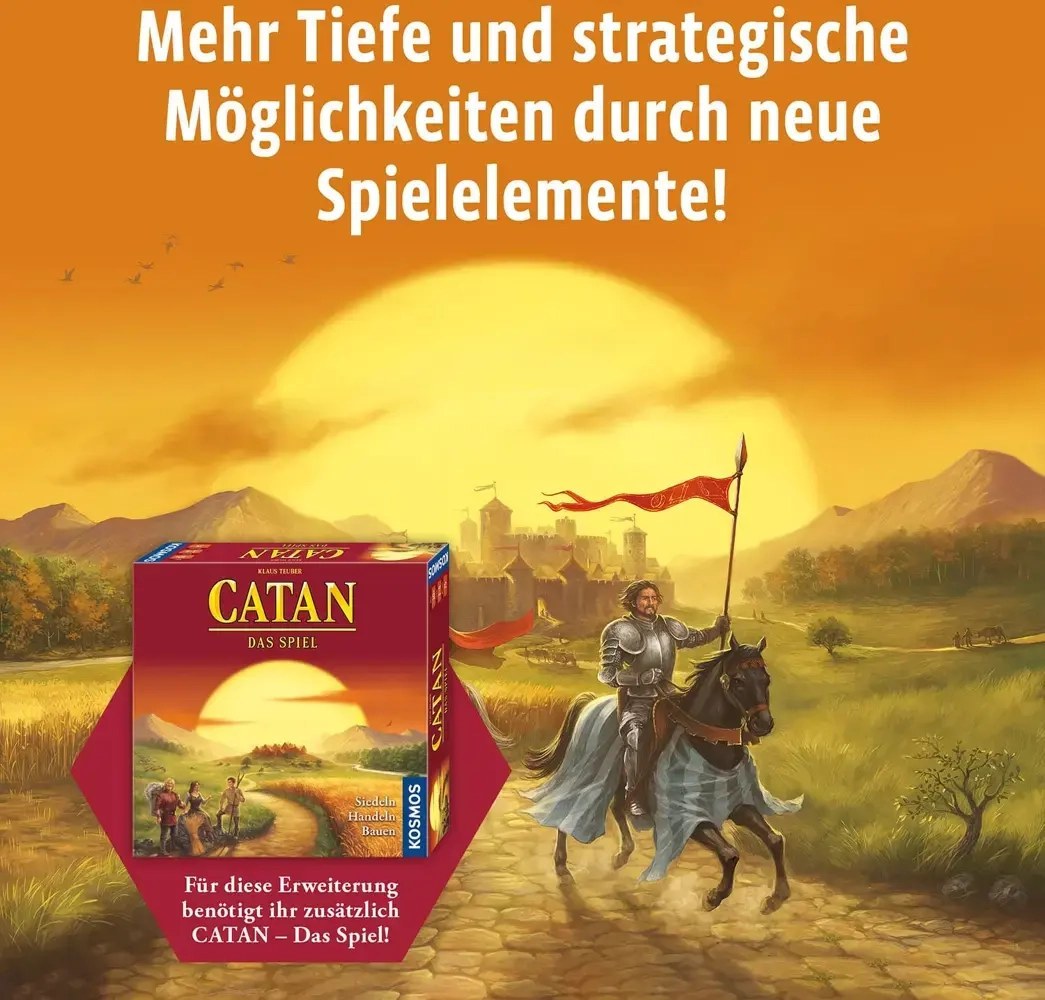 Catan - Städte & Ritter 3 - 4 Spieler Erweiterung