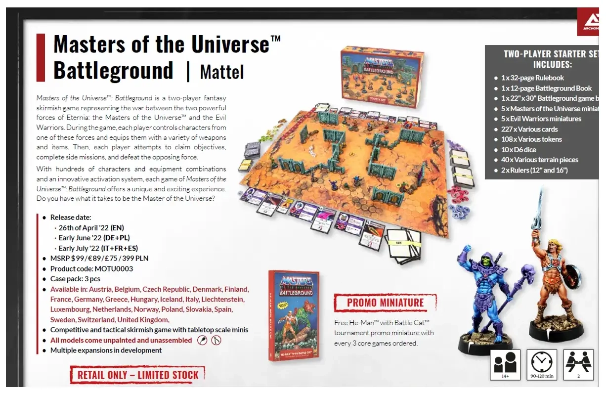 Masters of the Universe - Battleground - EN