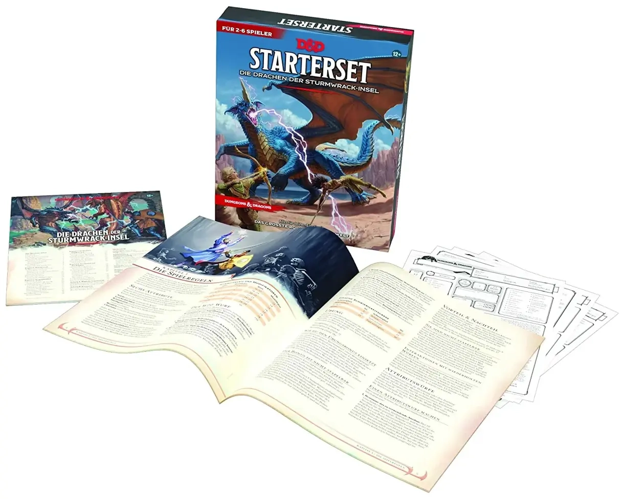 D&D Starterset – Die Drachen der Sturmwrack-Insel - DE