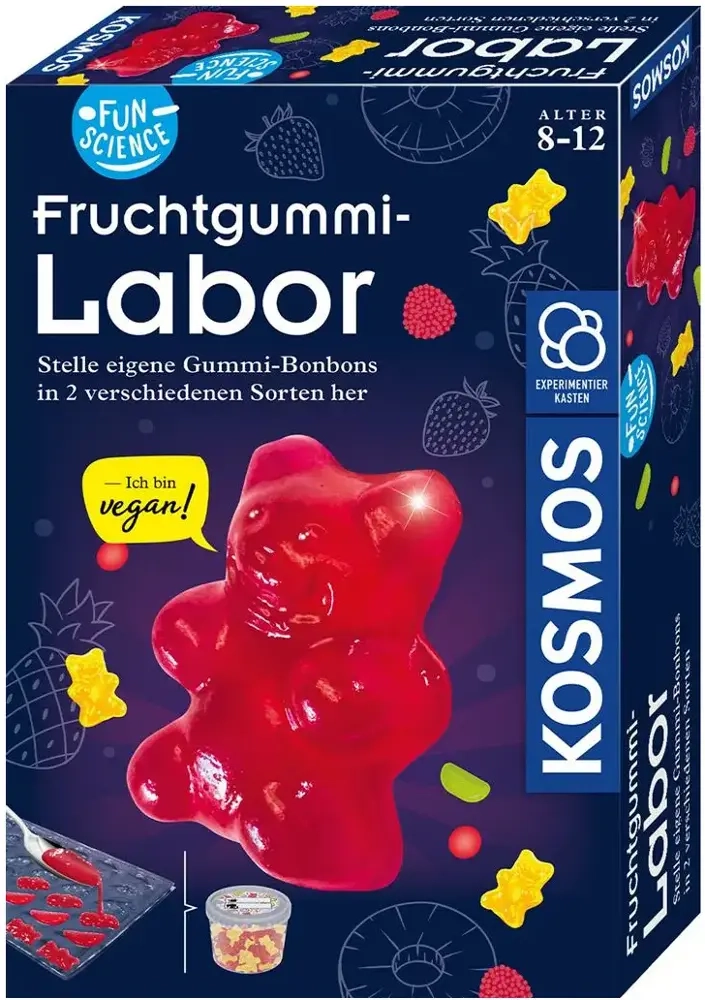 Fun Science Fruchtgummi-Labor, Experimentierkasten