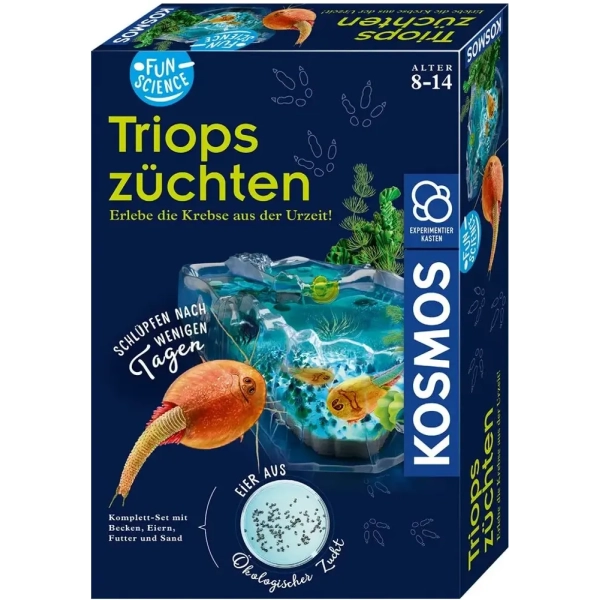 Fun Science Triops züchten, Experimentierkasten