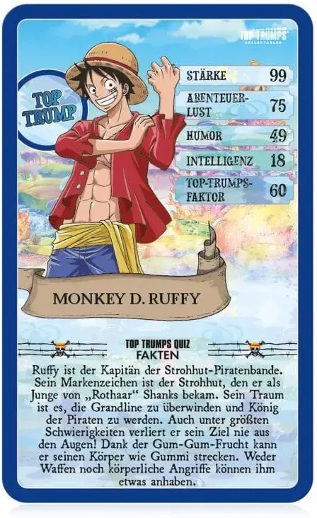 Top Trumps – One Piece Collectables