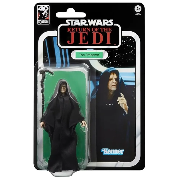 Star Wars Episode VI 40th Anniversary Black Series Actionfigur The Emperor 15 cm