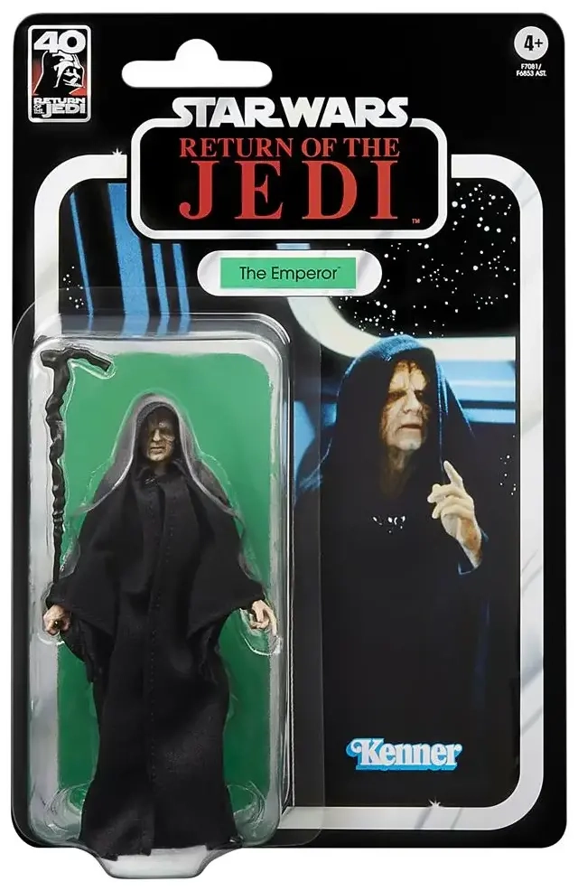 Star Wars Episode VI 40th Anniversary Black Series Actionfigur The Emperor 15 cm