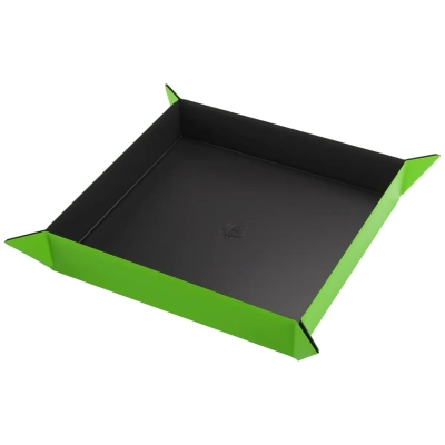 Magnetic Dice Tray Square Black/Green