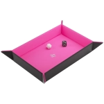 Magnetic Dice Tray Rectangular Black/Pink