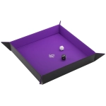 Magnetic Dice Tray Square Black/Purple