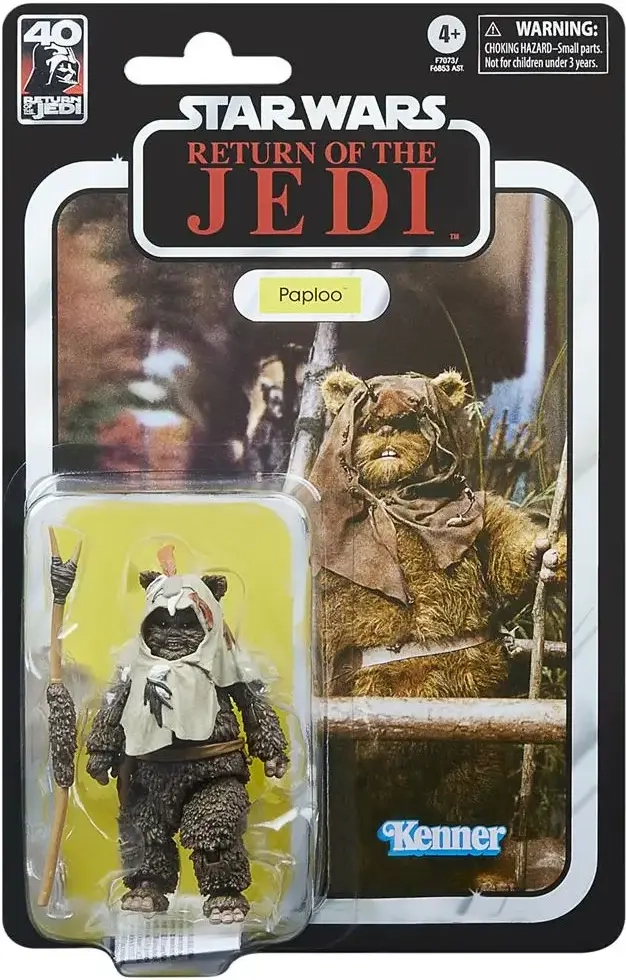 Star Wars Episode VI 40th Anniversary Black Series Actionfigur Paploo 15 cm