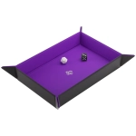 Magnetic Dice Tray Rectangular Black/Purple