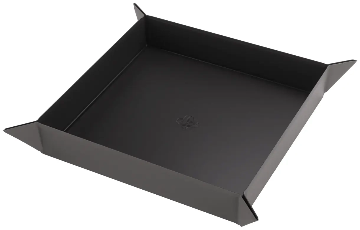 Magnetic Dice Tray Square Black/Gray