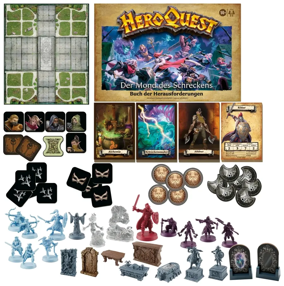 Avalon Hill HeroQuest Der Mond des Schreckens Abenteuerpack - DE