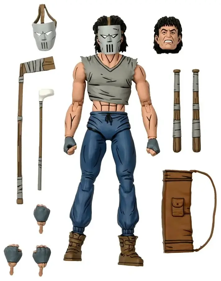 Teenage Mutant Ninja Turtles: Mirage Comics – 7” Scale Action Figure – Casey Jones