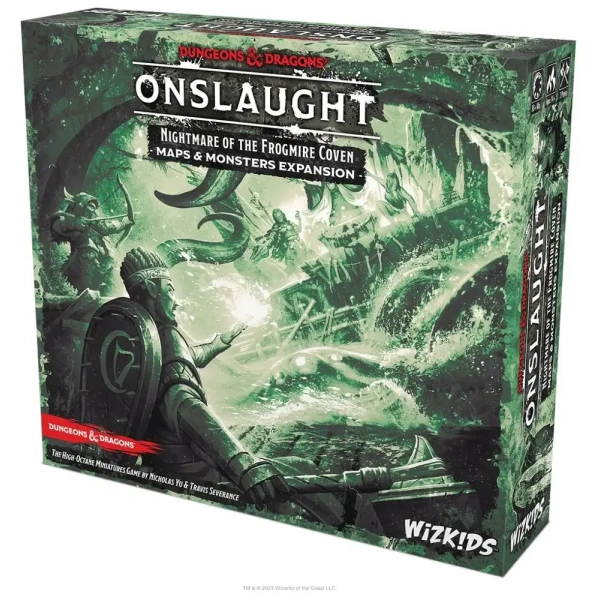 Dungeons & Dragons Onslaught: Nightmare of the Frogmire Coven - Maps & Monsters Expansion - EN