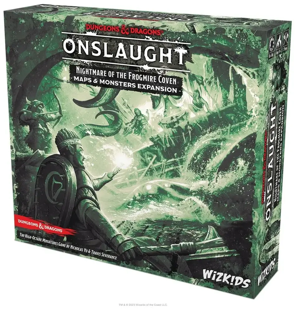 Dungeons & Dragons Onslaught: Nightmare of the Frogmire Coven - Maps & Monsters Expansion - EN