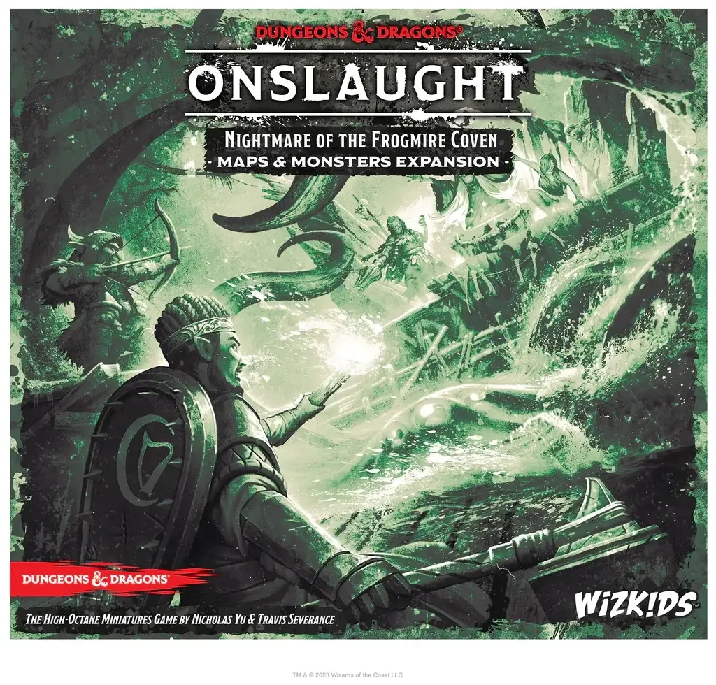 Dungeons & Dragons Onslaught: Nightmare of the Frogmire Coven - Maps & Monsters Expansion - EN