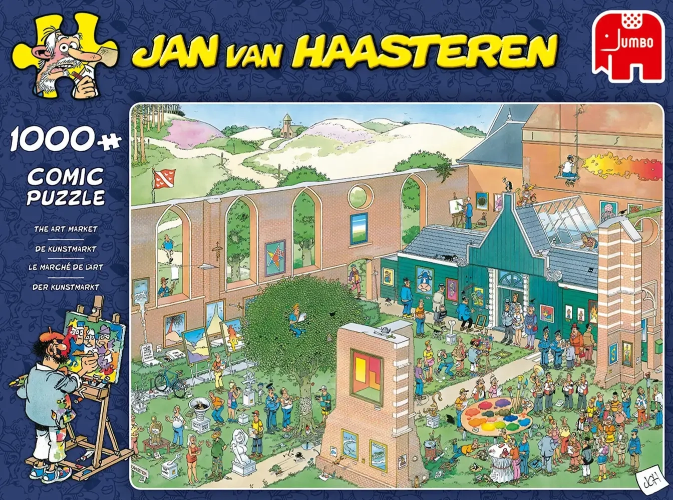 Der Kunstmarkt - Jan van Haasteren