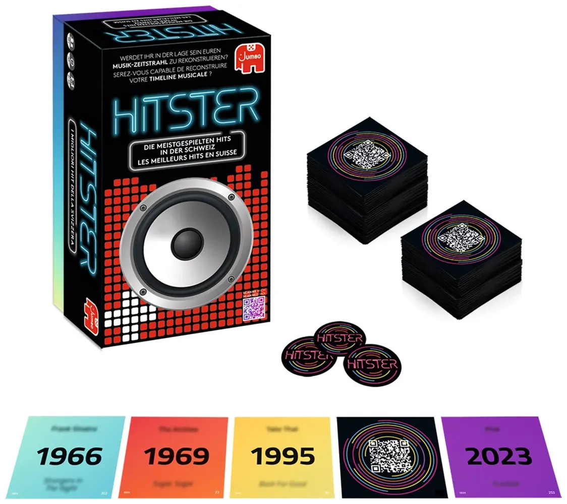 Hitster CH Version - DE/FR/IT