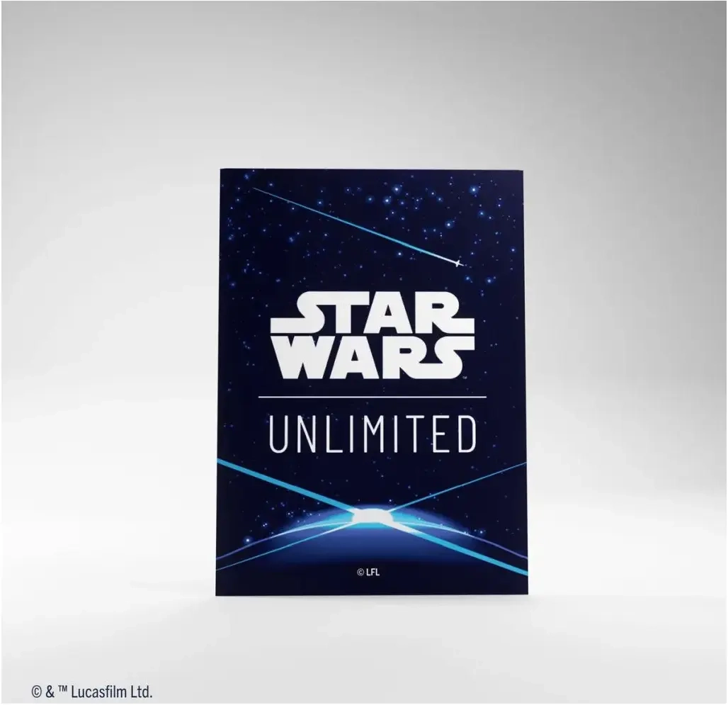 Star Wars: Unlimited Art Sleeves Double Sleeving Pack – Space Blue (Einzelartikel)