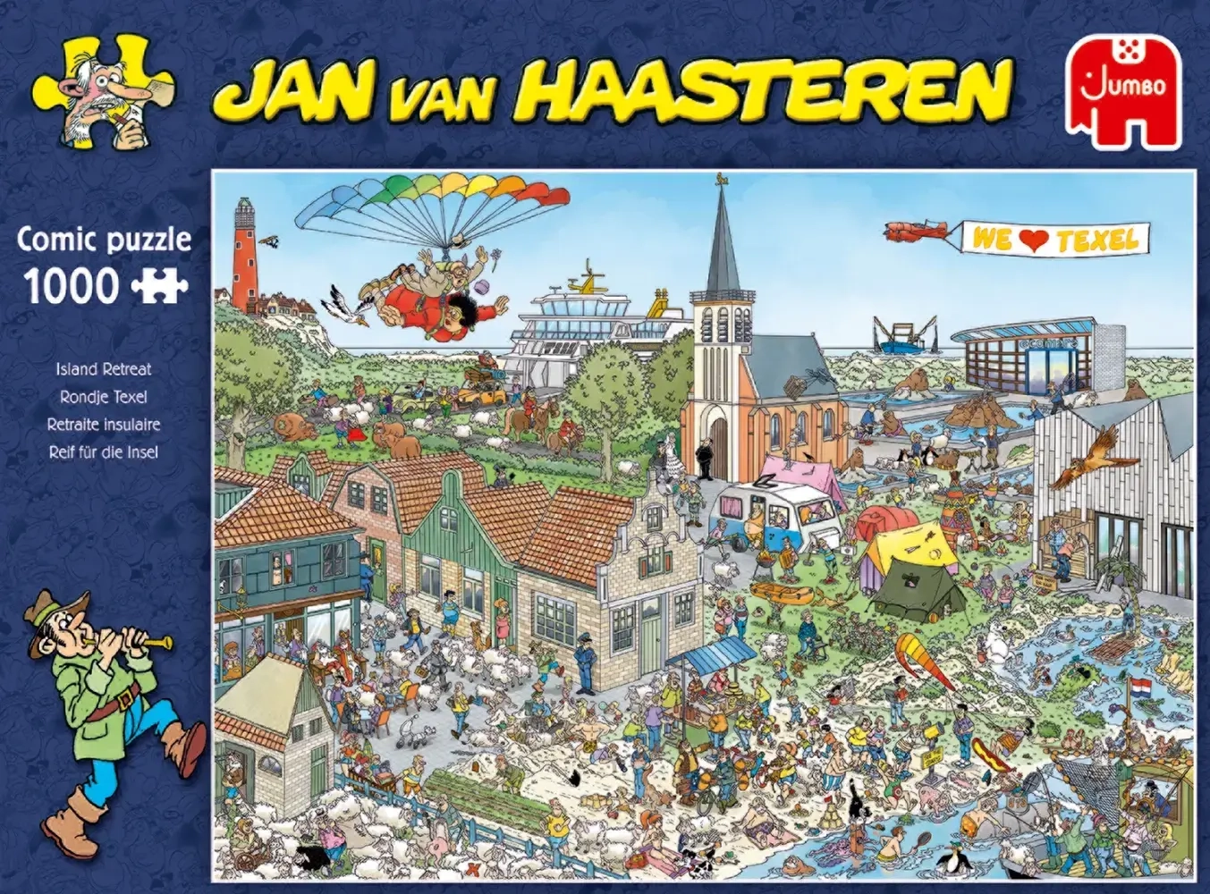 Reif für die Insel - Jan van Haasteren