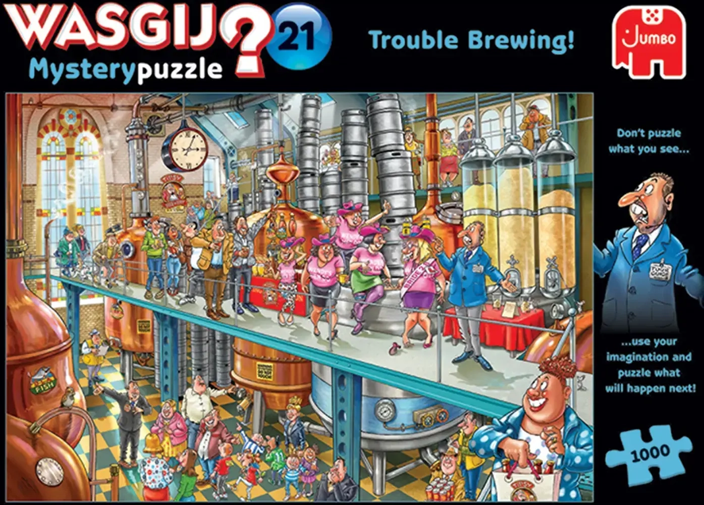 Bierselige Besichtigung - Wasgij Mystery 21