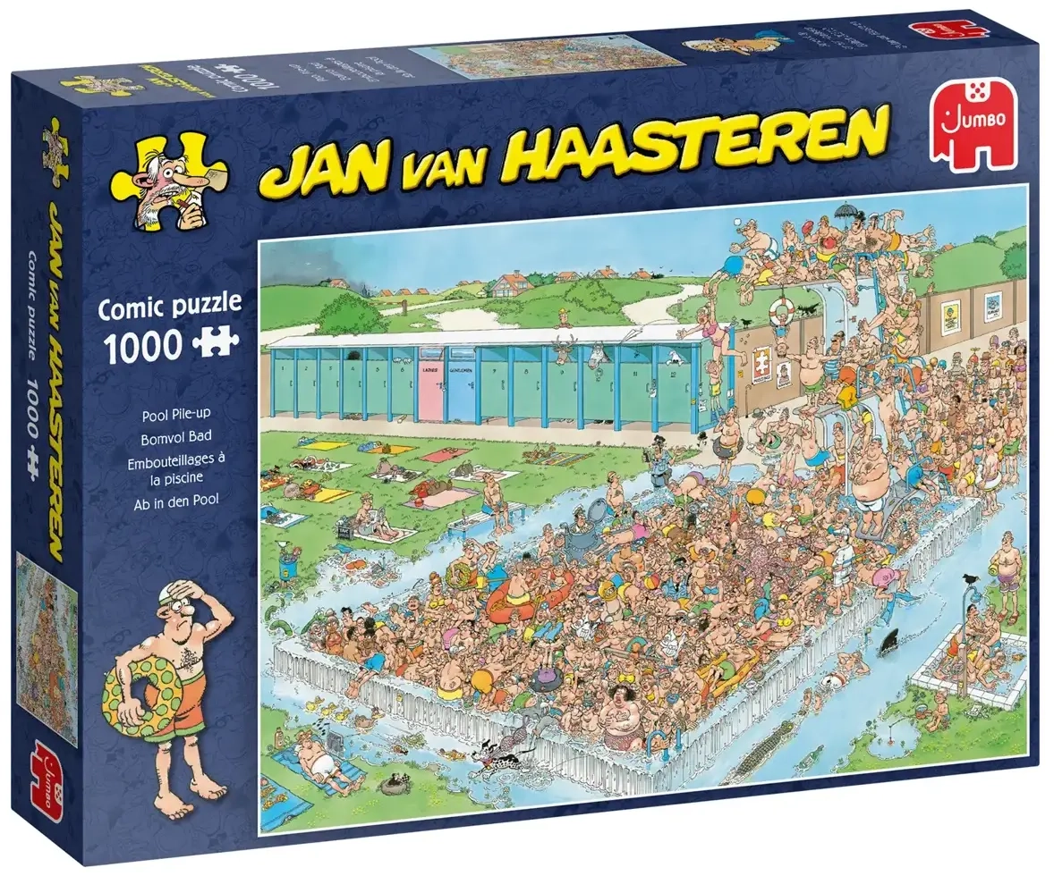 Ab in den Pool - Jan van Haasteren