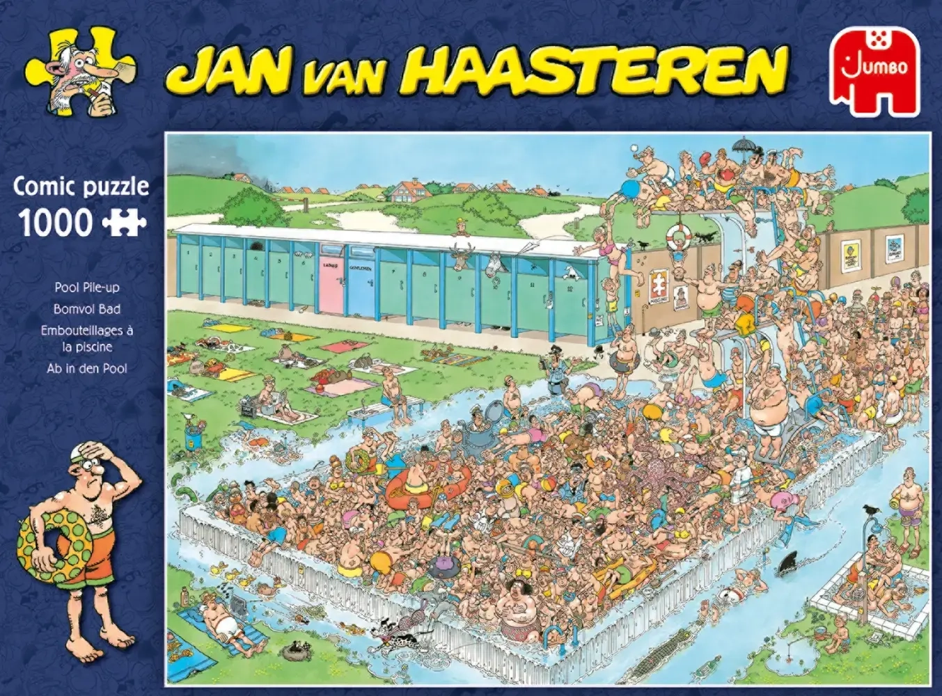 Ab in den Pool - Jan van Haasteren