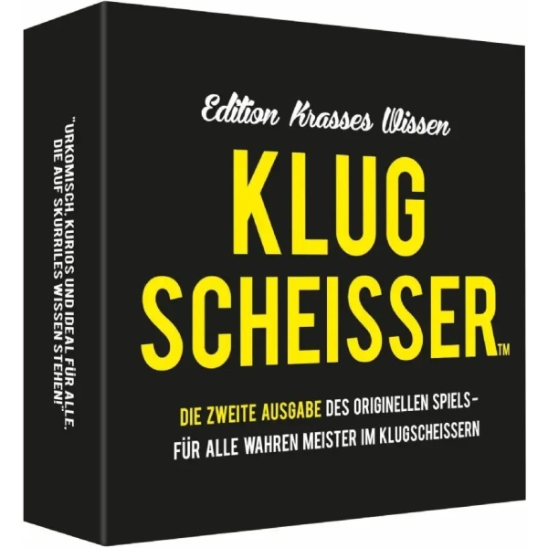 Klugscheisser 2 Black Edition – Edition krasses Wissen