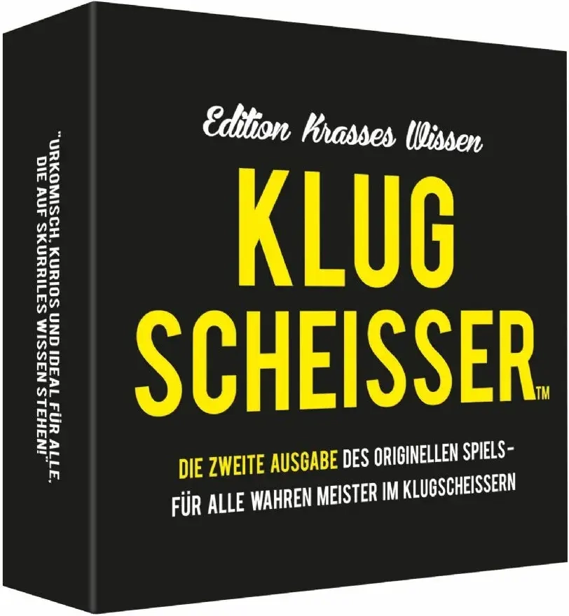 Klugscheisser 2 Black Edition – Edition krasses Wissen