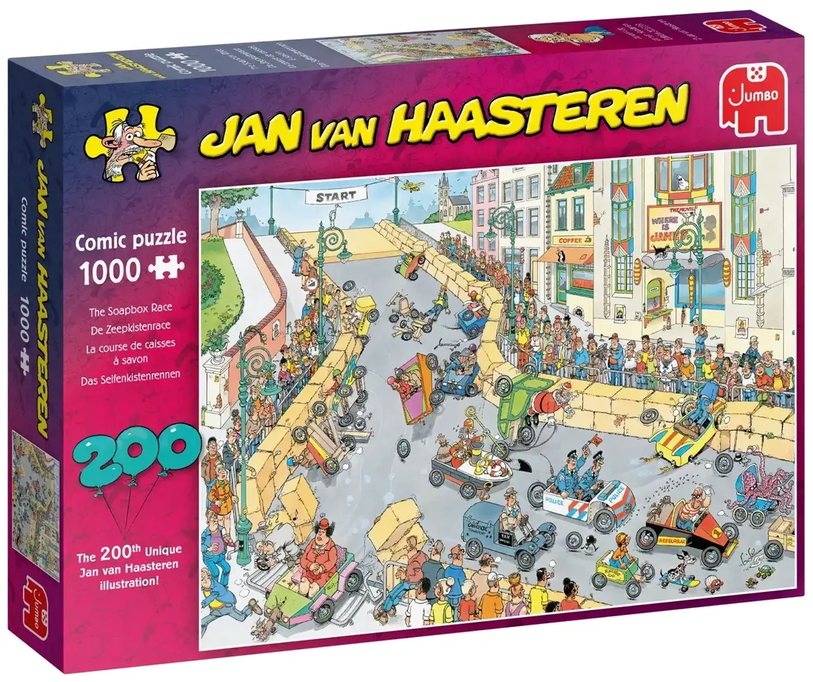 Das Seifenkistenrennen - Jan van Haasteren