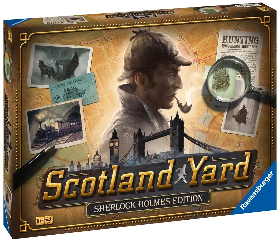 Scotland Yard – Sherlock Holmes Edition - DE/FR/IT/EN