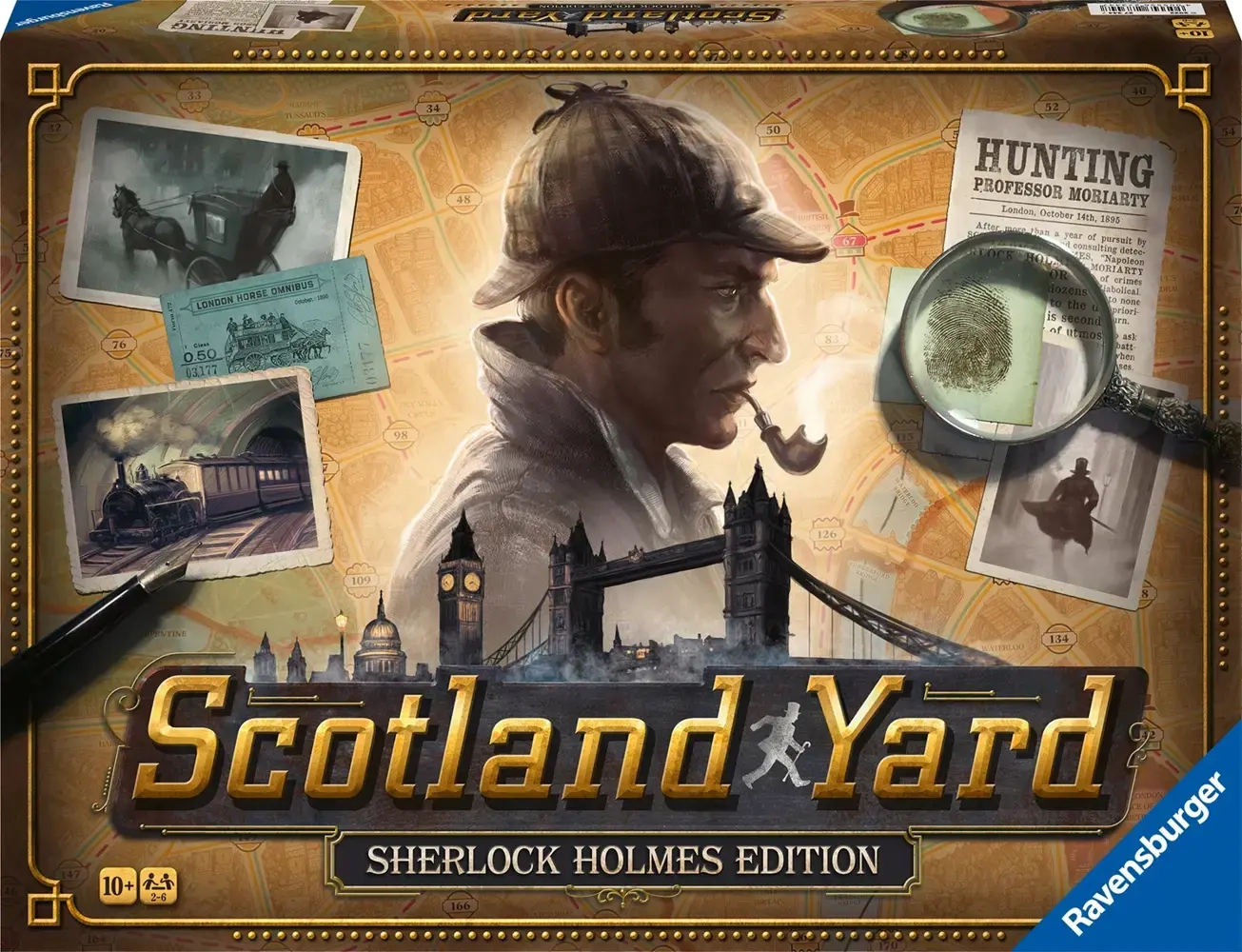 Scotland Yard – Sherlock Holmes Edition - DE/FR/IT/EN