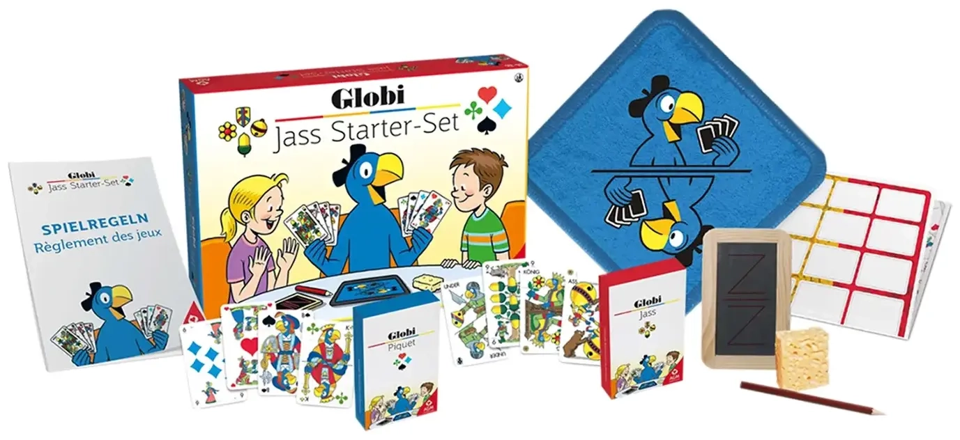 Jassen Starterset Globi - DE/FR