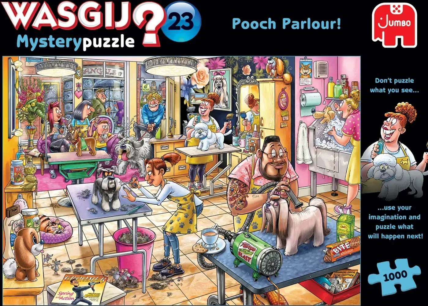 Hundesalon Pfötchen! - Wasgij Mystery 23