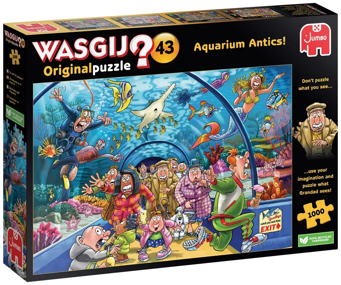 Wie ein Fisch im Wasser? - Wasgij Original 43