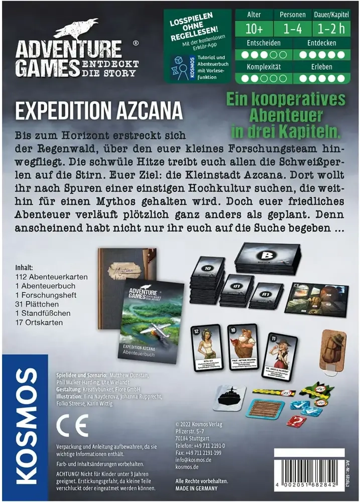 Adventure Games – Expedition Azcana