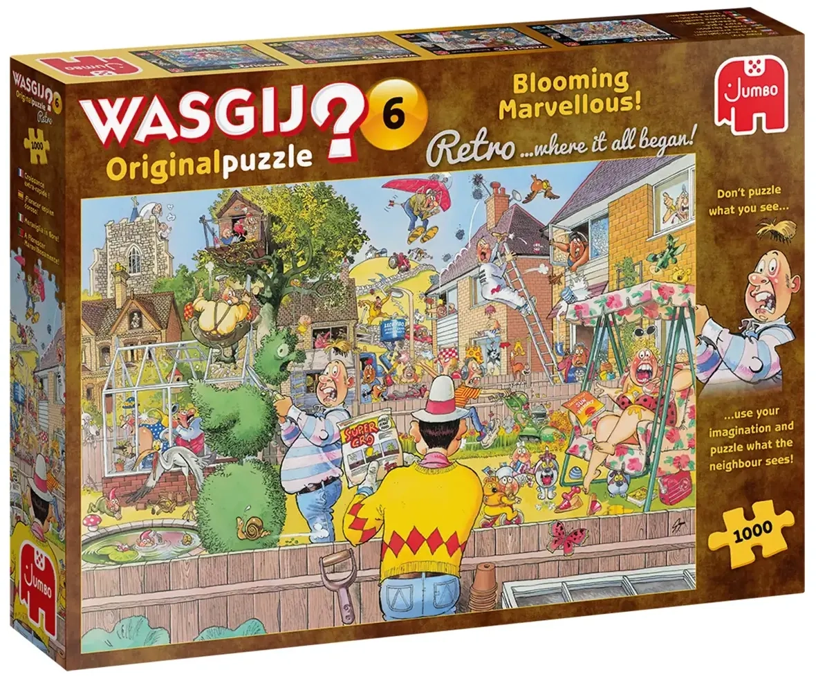 Blühende Pracht - Wasgij Retro Original 6