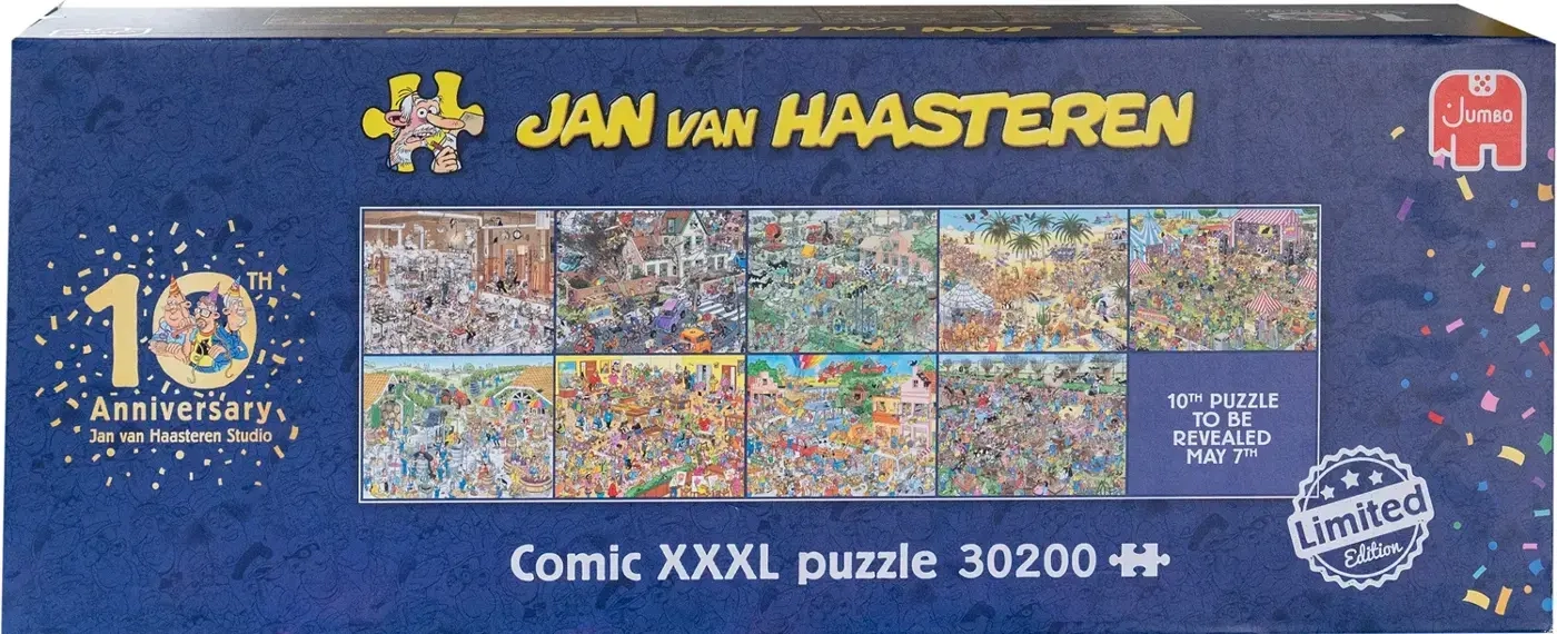 Jan van Haasteren - Puzzle Studio Surprise XXXL - Limited Edition - 10th Anniversary